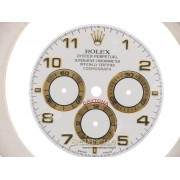 Quadrante Rolex bianco arabi dial numbers ref. 16518 - 16528 - 16523 nuovo